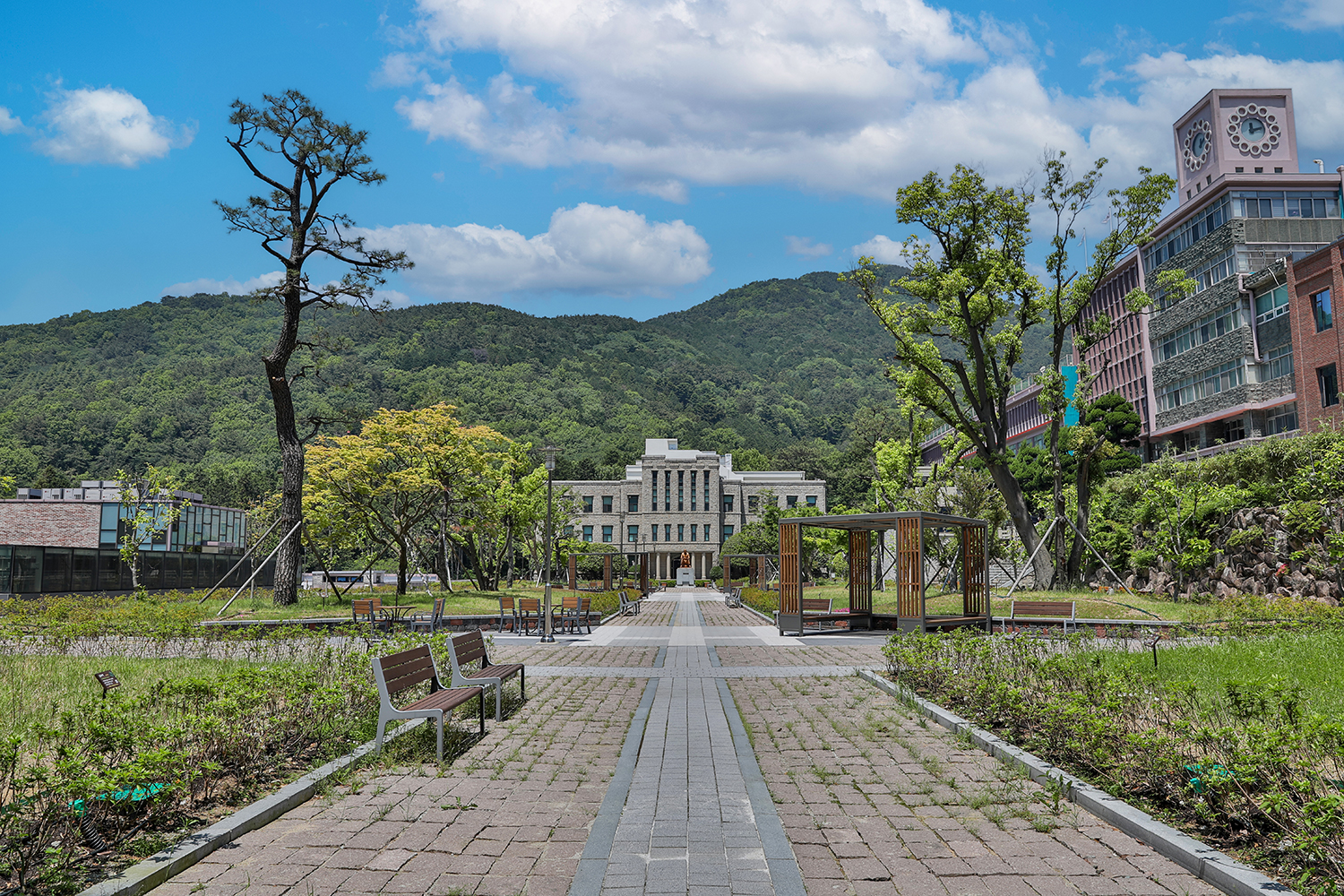 동아대학교 구덕캠퍼스 전경